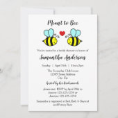 Meant to Bee - Invitation de la douche nuptiale (Devant)