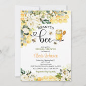 Meant-to-bijenbridal Shower-uitnodiging Kaart (Voorkant)