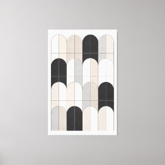 Measured Silence Canvas Afdruk