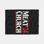 Meat Church 24 BBQ Fleece Deken (Voorkant (Horizontaal))