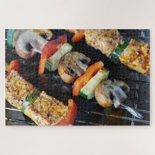 meat kebabs puzzel (Horizontaal)