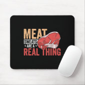 Meat Sweats Are A Real Thing Bbq Enthusiast  Muismat (Met muis)