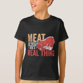 Meat Sweats Are A Real Thing Bbq Enthusiast  T-shirt (Voorkant)