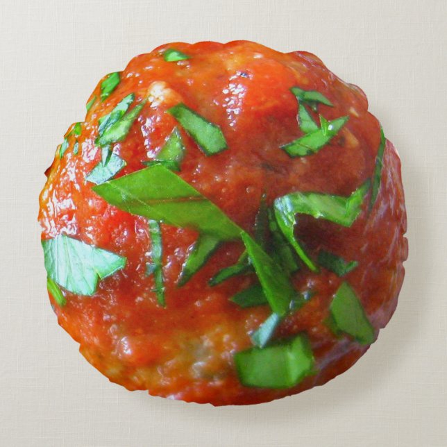 meatbalkussen rond kussen (Voorkant)