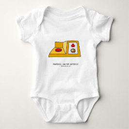 Meatball lancering regelt baby bodysuit