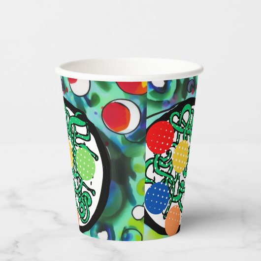 Meatball Madness Papieren Bekers (Voorkant)