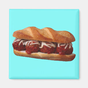 Meatball Sub Magneet