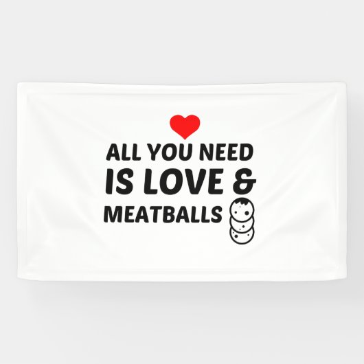 MEATBALLEN AND LOVE SPANDOEK (Horizontaal)
