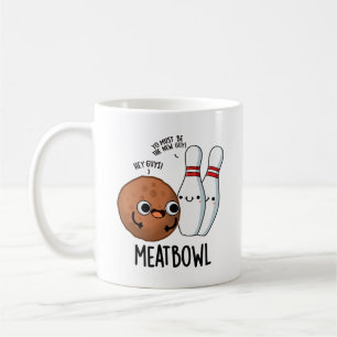 Meatbowl Funny Meatball Pun Koffiemok