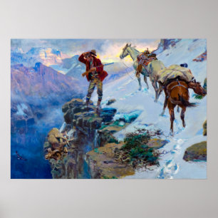 Meat's Not Meat 'Till's in the Pan by Russell Poster