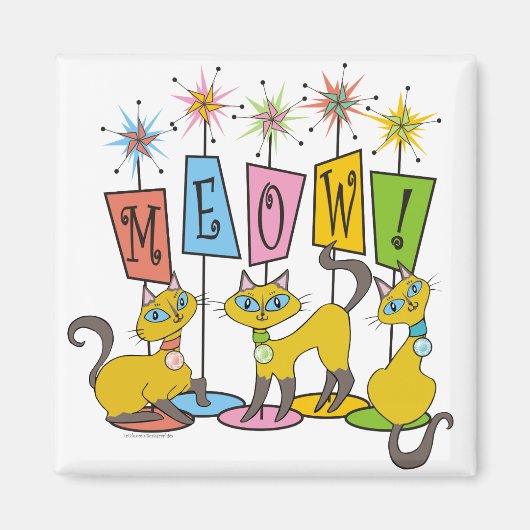 Meauw! Magneet (Voorkant)