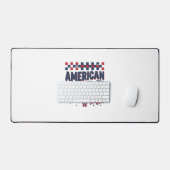 mec américain patriotique vintage conception de ch (Clavier et souris)