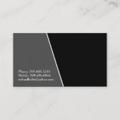 Mécanicien - cartes de visite (Dos)