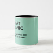 Mécanicien d'aéronef - Mug de définition de témoin (Centre)