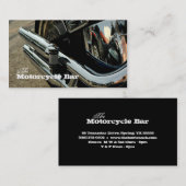 Mécanicien de carte de visite de moto (Devant / Derrière)