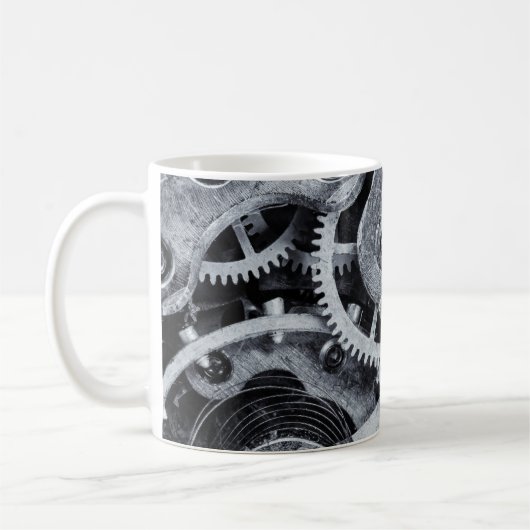 Mécanicien de pièce à temps Coffee Mug (Gauche)