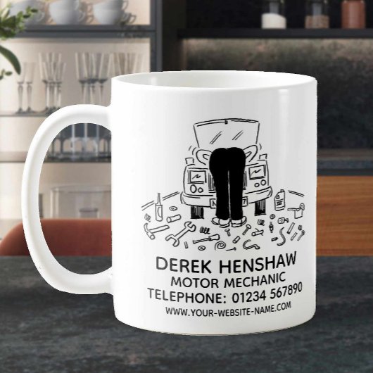 Mécanique Automatique Promotionnel Café Mug