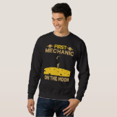 Mécanique Sur Le Sweatshirt Lune (Devant entier)