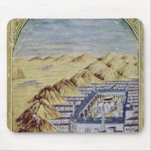 Mecca omgeven door de bergen van Arafa Muismat
