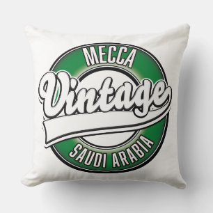 Mecca saudi arabia  logo kussen