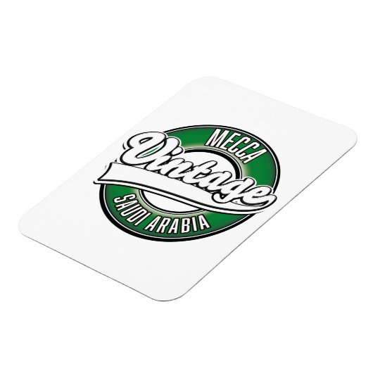 Mecca saudi arabia  logo magneet (Linkerzijde)