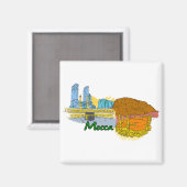 Mecca - Saudi-Arabië.png Magneet (Voorkant / Achterkant)