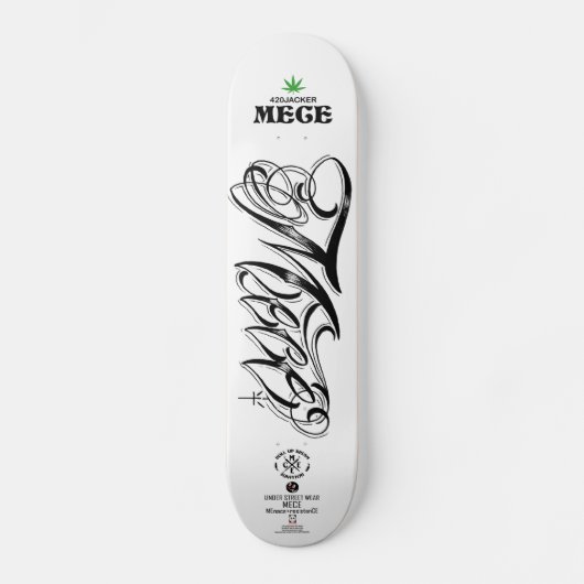 mece deck skateboard (Voorkant)
