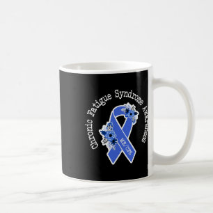 MECFS Chronic Fatigue Syndrome Awareness Floral BL Koffiemok
