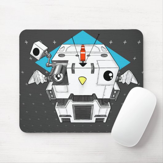 Mecha Cockblock Mousepad Muismat (Met muis)