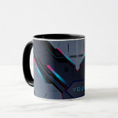 Mecha Fuel Cell | Personalized Gamer Coffee Mug (Devant gauche)
