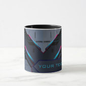 Mecha Fuel Cell | Personalized Gamer Coffee Mug Mok (Midden)