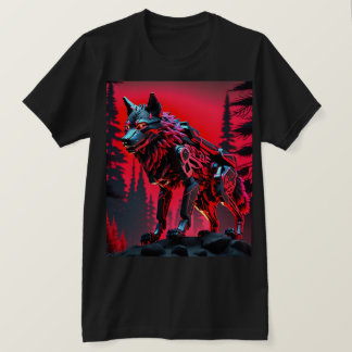 Mecha Wolf T-shirt