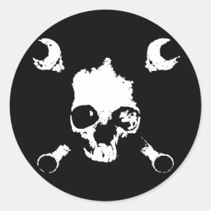 Mechaneur Ronde Sticker