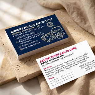 Mechani Service Auto Reparatie & Auto AC Specialis Visitekaartje