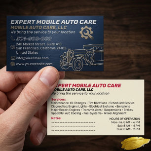 Mechani Service Auto Reparatie & Auto AC Specialis Visitekaartje
