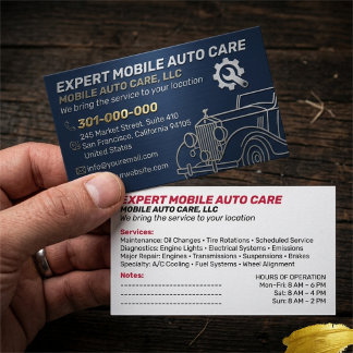 Mechani Service Auto Reparatie & Auto Airco Specia Visitekaartje