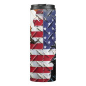 Mechanic Dad Amerikaanse vlag tool Thermosbeker (Achterkant)