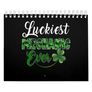 Mechanic Lovers Luckiest Mechanic Ever Kalender