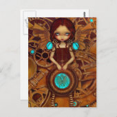 "Mechanical Angel I" Carte postale (Devant / Derrière)