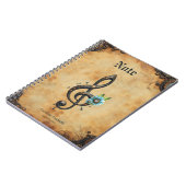 Mechanical clef notitieboek (Linkerzijde)