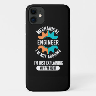 Mechanical Engineer, Mechanical Engineering iPhone 11 Hoesje