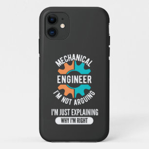 Mechanical Engineer, Mechanical Engineering iPhone 11 Hoesje