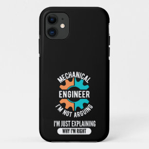 Mechanical Engineer, Mechanical Engineering iPhone 11 Hoesje
