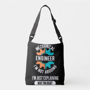Mechanical Engineer, Mechanical Engineering Crossbody Tas