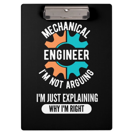 Mechanical Engineer, Mechanical Engineering Klembord (Voorkant)