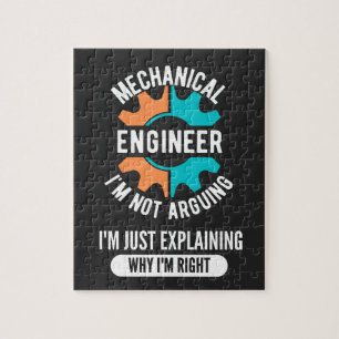 Mechanical Engineer, Mechanical Engineering Legpuzzel