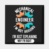 Mechanical Engineer, Mechanical Engineering Magneet (Voorkant)
