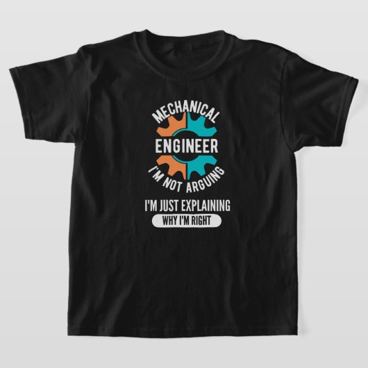 Mechanical Engineer, Mechanical Engineering T-shirt (Laagn)