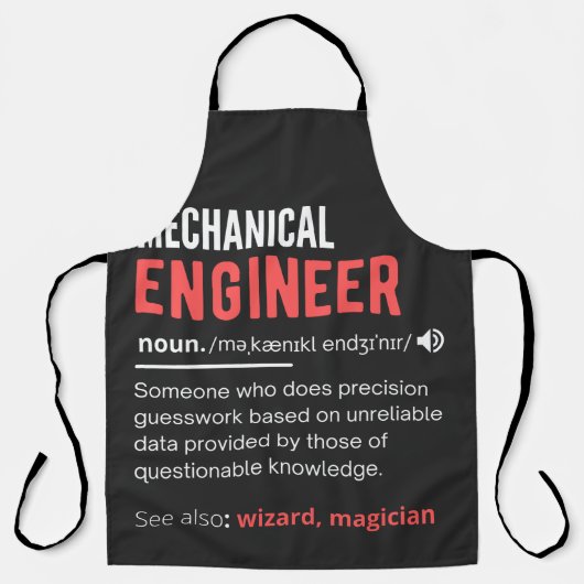 Mechanical ENGINEER Schort (Voorkant)