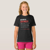 Mechanical ENGINEER T-shirt (Voorkant volledig)